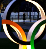 Si los Juegos se disputan finalmente estarán entre los más caros de la historia: unos 16.000 millones de dólares. AFP