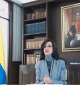 La canciller Claudia Blum. Colprensa
