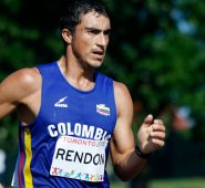 El colombiano partió como uno de los favoritos a subir al podio. Colprensa