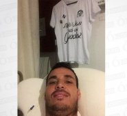 Esta es la fotografía publicada por el portero Alexis Viera. Tomada de Internet