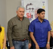 a organización del representante Juan Carlos García Gómez y su padre, Albino García Fernández, se sumó ayer a la campaña de César Omar Rojas Ayala a la Alcaldía de Cúcuta. De esta manera se consolida la fórmula con el aspirante a la Gobernación por el Partido Conservador, Juan Carlos García Herreros. Rodrigo Sandoval