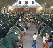 El próximo 25 de octubre la alcaldía de Cúcuta realizará el acompañamiento humanitario que hasta ahora les presta el Gobierno Nacional a las 253 familias que aún permanecen en el albergue de Interferias. Archivo