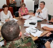 El gobernador Édgar Díaz presidió la sesión del Comité de Seguimiento Electoral. Cortesía