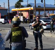 Atentado en San Bernardino que dejó 14 personas muertas. AFP