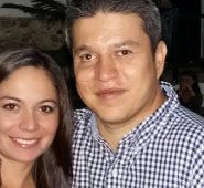 Meliza Castro Lobo junto a su esposo, Moncho Cabrales. Archivo