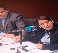 Pareja habló sobre los hechos para la Blu Radio. Captura de pantalla