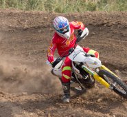 Entrenamiento de motocrós en Cúcuta. Luis Alfredo Estévez