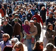 En elecciones primarias, demócratas y republicanos escogen sus candidatos a las elecciones presidenciales de noviembre. AFP