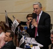 Uribe responsabilizó a Camilo Enciso de esos supuestos seguimientos. Colprensa