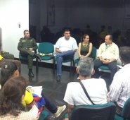 Voceros de las víctimas aseguraron no retirarse del Centro de Víctimas hasta que no logren la presencia del gobierno departamental y nacional. Cortesía