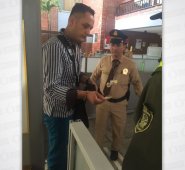 Ányelo Palacios, capitán de la Policía de Colombia. Archivo