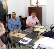 Según el Juzgado Primero Civil Municipal, en el caso concreto de Meza Rodríguez (segundo de derecha a izquierda) no se advierte ninguna violación de los derechos fundamentales Archivo