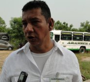 Freddy Rojas, presidente de la asociación de desarrollo de pequeños y medianos agricultores. Archivo