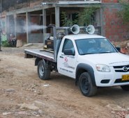 La fumigación fue una de las acciones implementadas por las autoridades para combatir el zika. Juan Pablo Bayona