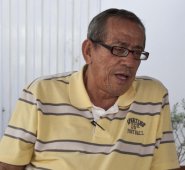 El presidente de la asociación de escritores de Norte de Santander, Ciro Alfonso Pérez, presentó las bases de la convocatoria. Archivo