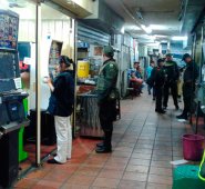 Las máquinas estaban en funcionamiento en negocios de Atalaya, el centro y la terminal de transportes. Orlando Carvajal