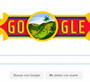 Así luce el buscador este 20 de julio de 2016. Google