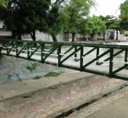 El proyecto no estaba contemplado para realizarse con los estudiantes, pero al ver que contaban con los recursos para ejecutarlo decidieron iniciar la obra. Jean Carlo Estupiñán