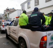 La bodega que fue habilitada como albergue para los extranjeros en el puerto de Turbo ya se encuentra vacía. Colprensa