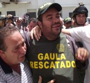 William Gandur Ortega fue liberado el 20 de julio de 2014 en la vereda Loma de Paja, corregimiento El Tabaco, zona rural de Ábrego. Archivo