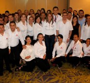 Luis Fernando Niño, secretario de Víctimas, Paz y Posconflicto, fue quien lideró de la mano de Claudia Uribe, directora administrativa de la Caja de Compensación, este diplomado. Cortesía