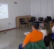 El asesor de la Ungrd, Juan Carlos Torres Daza, dictó el taller en Pamplona. Roberto Ospino