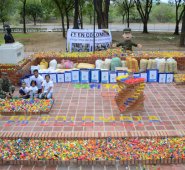 Los niños con cáncer recibieron la donación de parte del Ejército de Norte de Santander. Rodrigo Sandoval