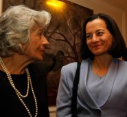 Las exequias de Clara González de Rojas (izquierda) serán este jueves en Bogotá. Colprensa