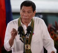Rodrigo Duterte, presidente de Filipinas. AFP