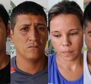 De izquierda a derecha: Sergio Alejandro Cárdenas Rey, Henry Rolando Cárdenas Rey (‘Urraca’), Andri Anyurt Hernández Pabón y Jorge Enrique Castellanos Fajardo. Cortesía