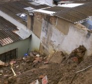 A las viviendas que resultaron afectadas no se les ha hecho una inspección técnica por parte de la Secretaría de Infraestructura de Pamplona. Roberto Ospino