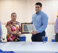 José Labrador, Carmen Elisa Araque, Juan Carlos Pérez y Jhon Camilo Mendoza. Obando
