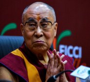 El Dalai Lama, líder espiritual. AFP