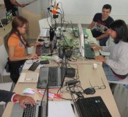 Durante 48 horas, los participantes estuvieron creando el videojuego que participará a nivel nacional. El año pasado el grupo cucuteño fue sexto. Orlando Carvajal