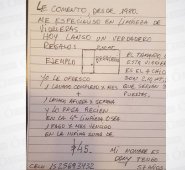 Este es el escrito hecho por Daniel Torrado. Tomada de Internet