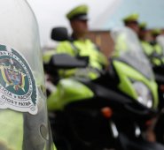 Johan David Velasco Chantré tenía 21 años y llevaba uno en la Policía de Bogotá. Colprensa