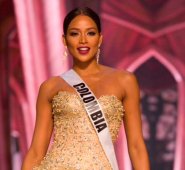 Andrea Tovar, segunda princesa. AFP