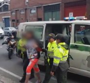 La Policía Metropolitana de Bogotá ha atendido, solo en 2017, 30 casos de menores de edad que se evaden de sus casas de manera voluntaria Captura de video