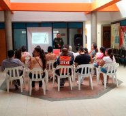 Unos 40 infractores del nuevo código de policía, recibieron capacitación tras haber recibido un comparendo pedagógico. Cortesía