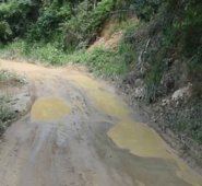 En el municipio de Los Patios, se encontraron 11 puntos críticos en la vía, porque no hay un manejo adecuado de las aguas lluvias. Archivo La Opinión