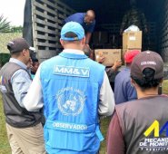 La misión de la ONU en Colombia alertó frente a la posibilidad de replantear el calendario de dejación de armas, en vista de que los lugares para el almacenamiento del armamento todavía no están listos. Colprensa