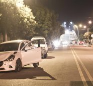 Luego de huir del ataque a tiros, Daniela Olarte, quien conducía el vehículo marca Mazda 2, chocó con una camioneta en el sector del puente La Gazapa, tratando de salvar su vida. Alfredo Estévez