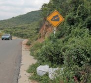 Esta carretera comunica el Anillo Vial con Cormoranes. Mario Caicedo