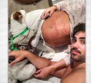 El embarazo de Carolina Cruz se conoció en diciembre de 2016. Tomada de Instagram