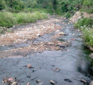 El emergencia ambiental se presenta en el corregimiento Guamalito. Cortesía
