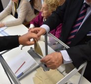 La comisión de control electoral advirtió que cualquier persona que los difunda se expondrá a sanciones "penales". AFP