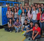 Los jóvenes conocieron las distintas áreas del medio de comunicación. Mario Caicedo