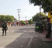 Según se concluyó ayer, en un consejo de seguridad, habrá refuerzo militar y policial en el municipio. Archivo