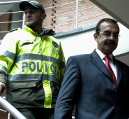 Al salir de la citación en la Fiscalía, Palomino dijo que nunca tuvo la intención de frenar un proceso judicial y que, al contrario, se pudieron realizar las diez detenciones que estaban previstas. Colprensa