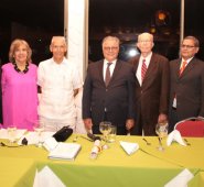 Integrantes de la nueva junta, Patrocinio Ararat, Susana Calderón, Camilo Avendaño, Jaime Guerrero, Luis Eduardo Lobo, Olger García y Julio Aníbal Perea. César Obando